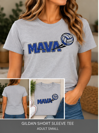 MAVA Volleyball Bella+Canvas Tee – Adult XL